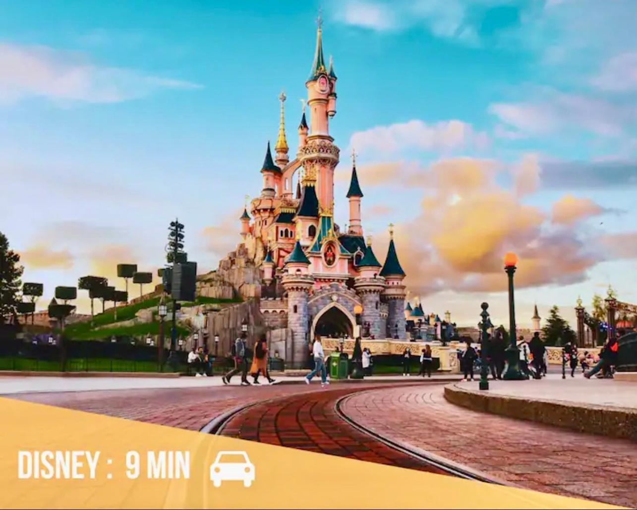 Studio 2 Adultes 2 Enfants Parcs Disneyland Paris Montévrain Buitenkant foto
