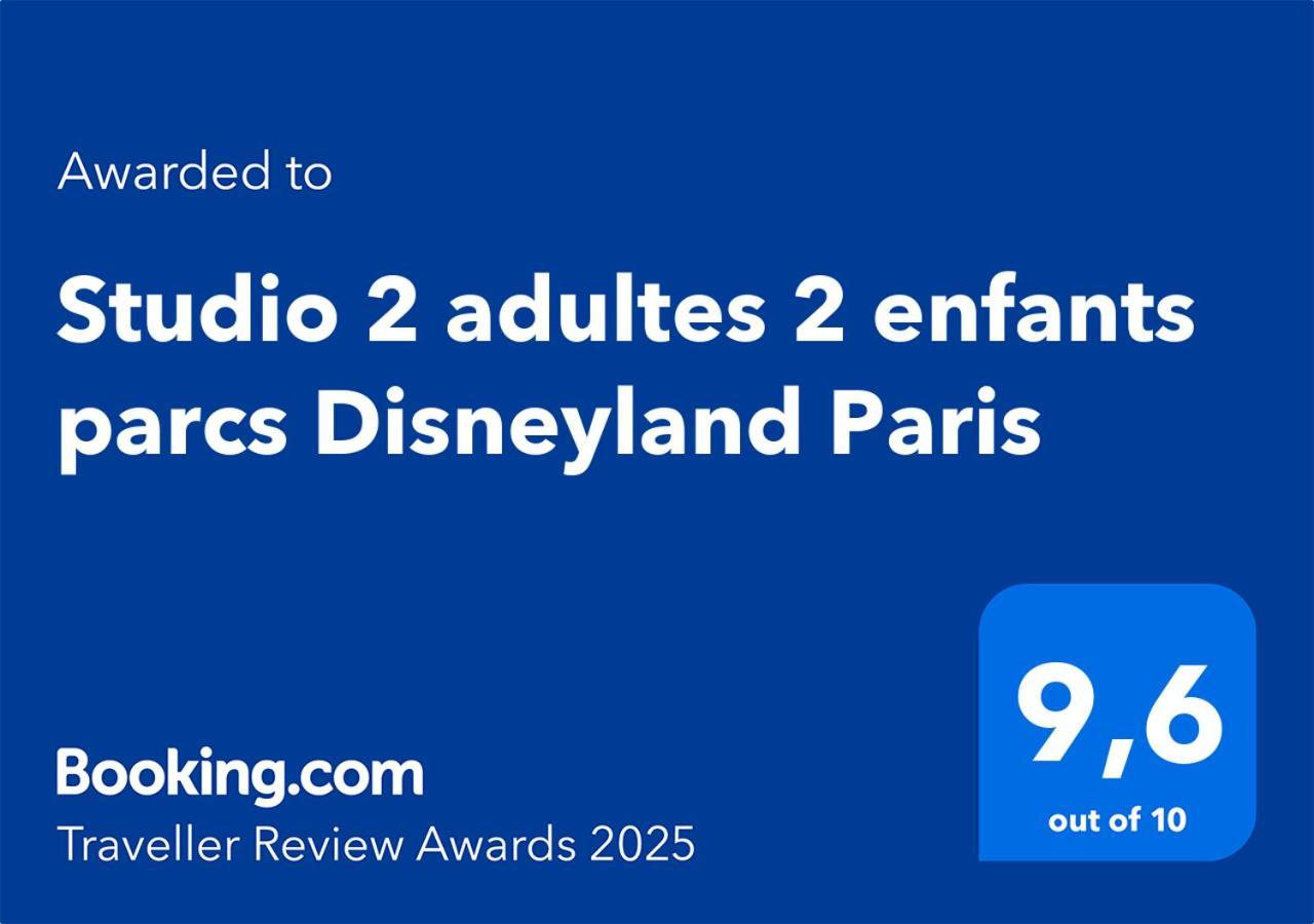 Studio 2 Adultes 2 Enfants Parcs Disneyland Paris Montévrain Buitenkant foto